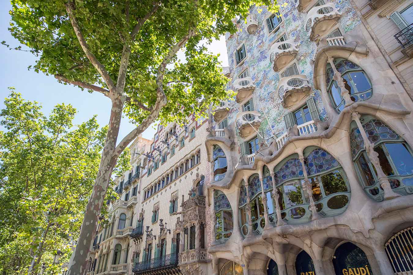 Antoni Gaudís Casa Batlló i Barcelona